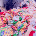 BIGHOP印西のお菓子つめ放題に行ってきました!まれにみる大行列、でもいっぱいお菓子もらえたよ